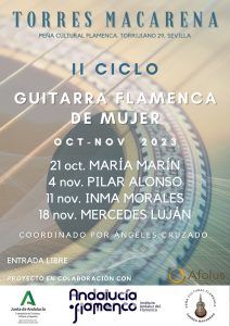 CARTEL GENERAL II CICLO GUITARRA FLAMENCA MUJER
