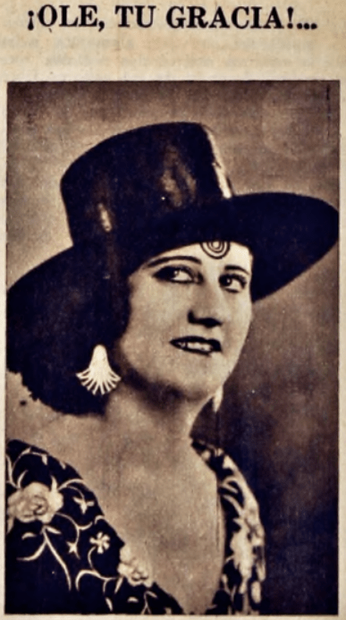 Una imagen de Rosario publicada por la revista uruguaya Cine Radio Actualidad (25-3-1938).