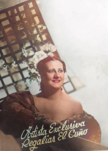 Imagen publicitaria de la Andalucita, patrocinada por Regalías El Cuño (Archivo Andalucita). 