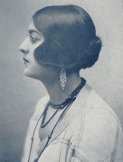 María de Albaicín. Foto de S. Detaille (Comoedia, 1921).