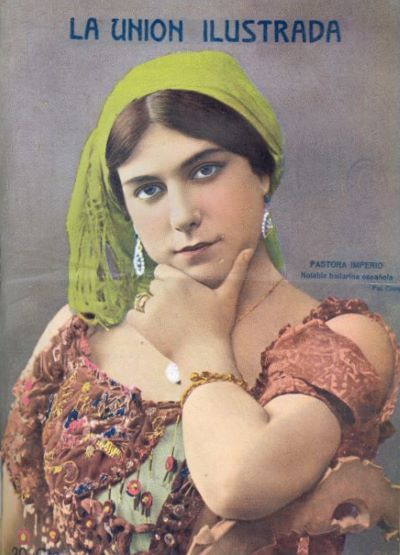 Pastora Imperio en portada de la revista La Unión Ilustrada (7-9-1913).