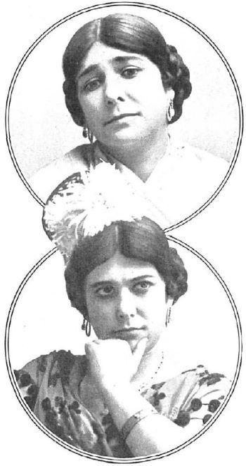Dos primeros planos de Pastora Imperio (Nuevo Mundo, 16-1-1915).