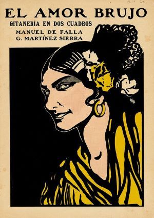 El amor brujo. Primera edición, de 1915. Madrid, Renacimiento. Archivo Manuel de Falla.