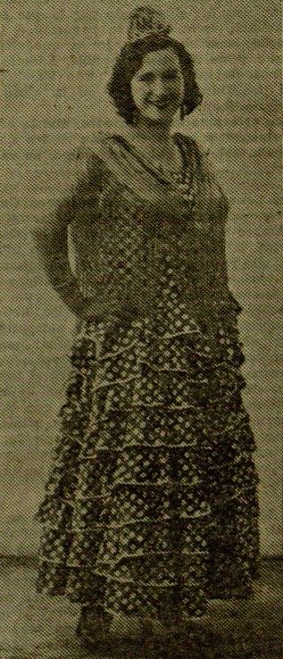 Lola Cabello (El Diluvio, 24-10-1933).