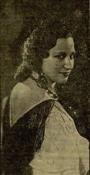 Lola Cabello (El Diluvio, 1-8-1934).