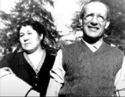 Enriqueta Flores y José Cortés, padres de Sarita Heredia (Archivo de René Heredia). 