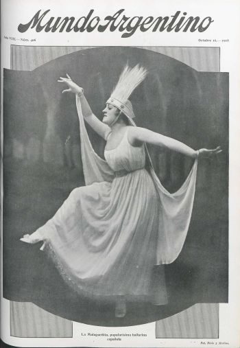 La Malagueñita (Mundo Argentino, 16-10-1918). 