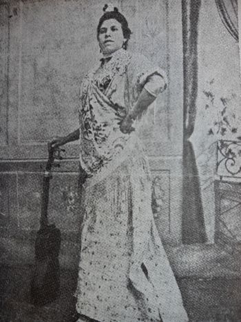 Antonia la Gamba en su época de esplendor (Fernando el de Triana). 