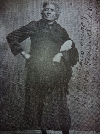 Antonia la Gamba en sus años de decadencia (Fernando el de Triana, Arte y artistas flamencos, 1935).