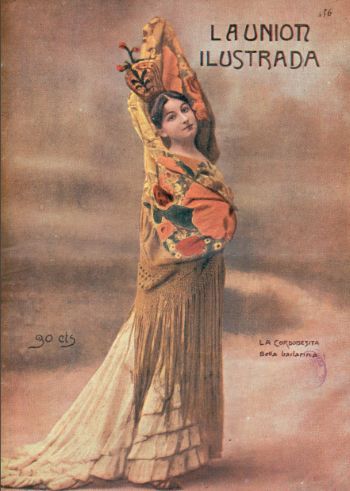 Dora la Cordobesita en portada de La Unión Ilustrada (6-6-1918). 