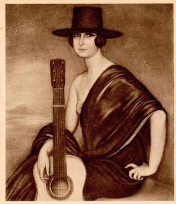 Dora la Cordobesita, por Julio Romero de Torres.