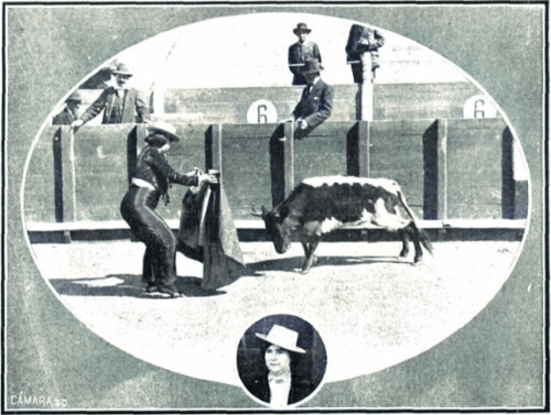 La Salerito toreando (Mundo Gráfico, 27-3-1912, p. 26).