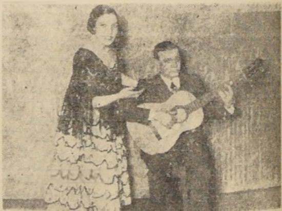 La Niña de Écija y Julio Alonso (La Nación, 24-11-1936).