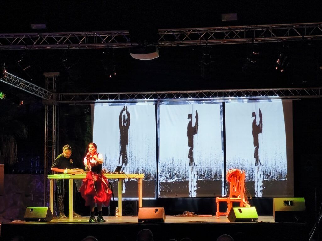 Electroverdiales, con Rocío la Boterita. y Alejandro Lévar.